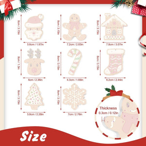 Décorations de Noël Peinture par Numéros - Kit Pain d’épices de fête