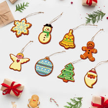 Charger l&#39;image dans la galerie, Décorations de Noël Peinture par Numéros - Kit Bonhomme de neige Ange Sapin Figured&#39;Art