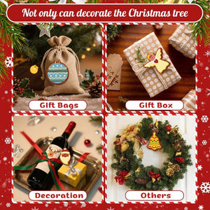 Décorations de Noël Peinture par Numéros - Kit Bonhomme de neige Ange Sapin