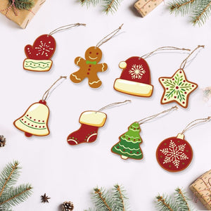 Décorations de Noël Peinture par Numéros - Kit Moufles et Chapeaux d’hiver Figured'Art