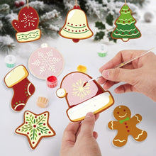 Charger l&#39;image dans la galerie, Décorations de Noël Peinture par Numéros - Kit Moufles et Chapeaux d’hiver