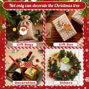 Décorations de Noël Peinture par Numéros - Kit Lune Étoile Cœur