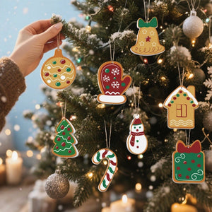 Décorations de Noël Peinture par Numéros - Kit Moufle Boîte cadeau