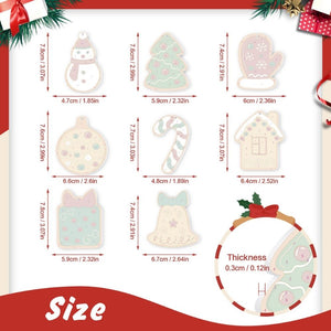 Décorations de Noël Peinture par Numéros - Kit Moufle Boîte cadeau