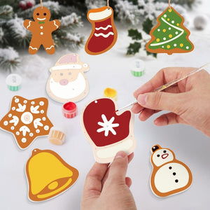 Décorations de Noël Peinture par Numéros - Kit Chaussette du Père Noël