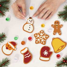 Charger l&#39;image dans la galerie, Décorations de Noël Peinture par Numéros - Kit Chaussette du Père Noël