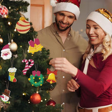 Charger l&#39;image dans la galerie, Décorations de Noël Peinture par Numéros - Kit Cloche Couronne