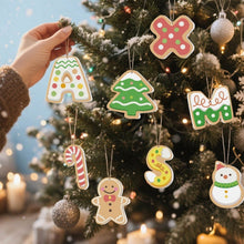 Charger l&#39;image dans la galerie, Décorations de Noël Peinture par Numéros - Kit Lettres XMAS