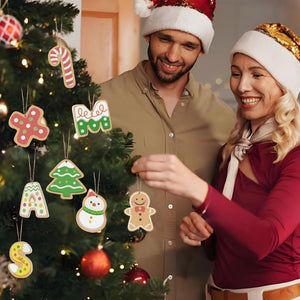 Décorations de Noël Peinture par Numéros - Kit Lettres XMAS