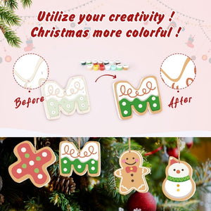 Décorations de Noël Peinture par Numéros - Kit Lettres XMAS