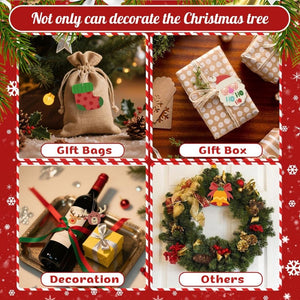 Décorations de Noël Peinture par Numéros - Kit Renne Père Noël Chaussette