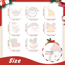 Charger l&#39;image dans la galerie, Décorations de Noël Peinture par Numéros - Kit Renne Père Noël Chaussette
