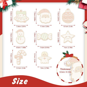 Décorations de Noël Peinture par Numéros - Kit Cloche Ange Sucre d’orge