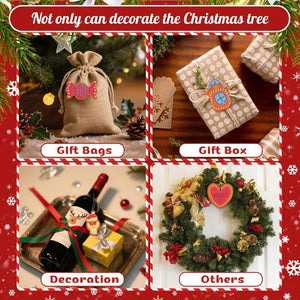 Décorations de Noël Peinture par Numéros - Kit Joyeux Cœur Maison Renne
