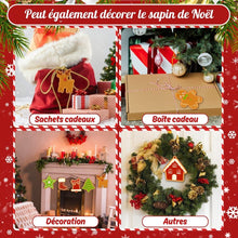 Charger l'image dans la galerie, Décorations de Noël Peinture par Numéros - Kit Friandises à la Menthe Poivrée