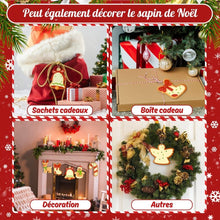 Charger l'image dans la galerie, Décorations de Noël Peinture par Numéros - Kit Ailes d'Ange &amp; Étoiles
