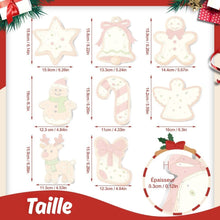 Charger l'image dans la galerie, Décorations de Noël Peinture par Numéros - Kit Ailes d'Ange &amp; Étoiles