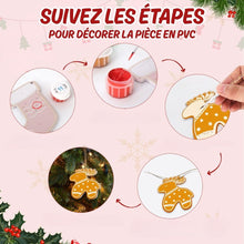Charger l'image dans la galerie, Décorations de Noël Peinture par Numéros - Kit Biscuits des Fêtes