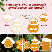 Charger l'image dans la galerie, Décorations de Noël Peinture par Numéros - Kit Biscuits des Fêtes
