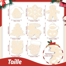 Charger l'image dans la galerie, Décorations de Noël Peinture par Numéros - Kit Biscuits des Fêtes