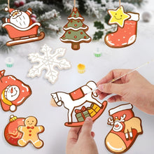 Charger l'image dans la galerie, Décorations de Noël Peinture par Numéros - Kit Icônes Joyeuses 2