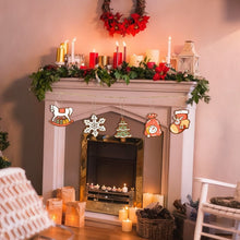 Charger l'image dans la galerie, Décorations de Noël Peinture par Numéros - Kit Icônes Joyeuses 2