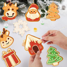 Charger l'image dans la galerie, Décorations de Noël Peinture par Numéros - Kit Icônes Joyeuses 3