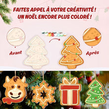 Charger l'image dans la galerie, Décorations de Noël Peinture par Numéros - Kit Icônes Joyeuses 3