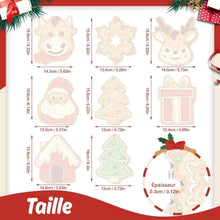 Charger l'image dans la galerie, Décorations de Noël Peinture par Numéros - Kit Icônes Joyeuses 3