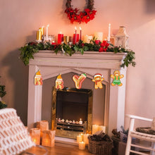 Charger l'image dans la galerie, Décorations de Noël Peinture par Numéros - Kit Rêves en Pain d'Épices