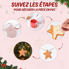 Charger l'image dans la galerie, Décorations de Noël Peinture par Numéros - Kit Village de Noël