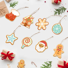 Charger l'image dans la galerie, Décorations de Noël Peinture par Numéros - Kit Petites Icônes de Noël 1 Figured'Art