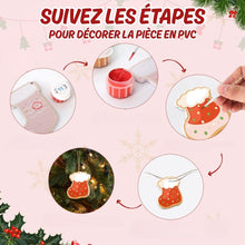 Charger l'image dans la galerie, Décorations de Noël Peinture par Numéros - Kit Petites Icônes de Noël 1