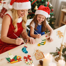 Charger l'image dans la galerie, Décorations de Noël Peinture par Numéros - Kit Cheminée Douillette