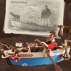 Puzzle 3D Pêcheur des Océans