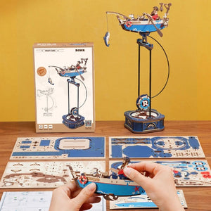 Puzzle 3D Pêcheur des Océans