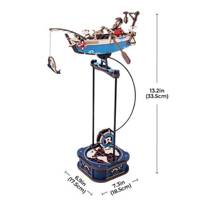Puzzle 3D Pêcheur des Océans