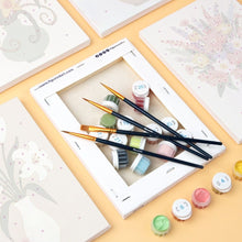 Charger l&#39;image dans la galerie, Mini Peinture par numéros 15x20cm (6 pièces) - Vases Floraux