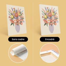 Charger l&#39;image dans la galerie, Mini Peinture par numéros 15x20cm (6 pièces) - Vases Floraux
