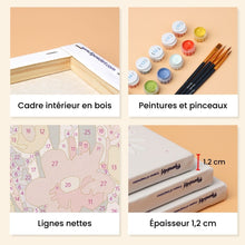 Charger l'image dans la galerie, Mini Peinture par numéros 15x20cm (6 pièces) - Vases Floraux