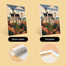 Charger l&#39;image dans la galerie, Mini Peinture par numéros 15x20cm (6 pièces) - Bonjour Allemagne