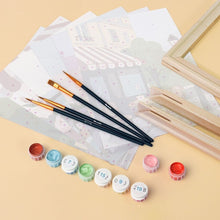 Charger l&#39;image dans la galerie, Mini Peinture par numéros 15x20cm (6 pièces) - France Romantique