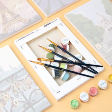 Charger l&#39;image dans la galerie, Mini Peinture par numéros 15x20cm (6 pièces) - France Romantique