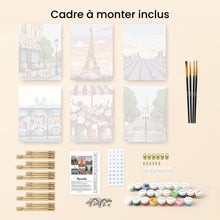 Charger l&#39;image dans la galerie, Mini Peinture par numéros 15x20cm (6 pièces) - France Romantique