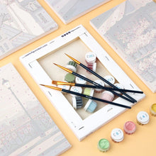 Charger l&#39;image dans la galerie, Mini Peinture par numéros 15x20cm (6 pièces) - Charme de Paris