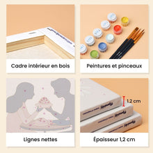 Charger l'image dans la galerie, Mini Peinture par numéros 15x20cm (6 pièces) - Romance Café