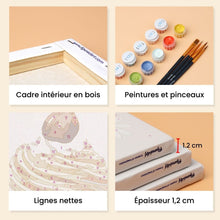 Charger l'image dans la galerie, Mini Peinture par numéros 15x20cm (6 pièces) - Pâtisseries Françaises