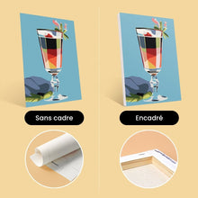 Charger l&#39;image dans la galerie, Mini Peinture par numéros 15x20cm (6 pièces) - Cocktails Vibrants