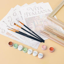 Charger l'image dans la galerie, Mini Peinture par numéros 15x20cm (6 pièces) - Dolce Vita