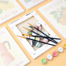 Charger l'image dans la galerie, Mini Peinture par numéros 15x20cm (6 pièces) - Soleil d'Italie